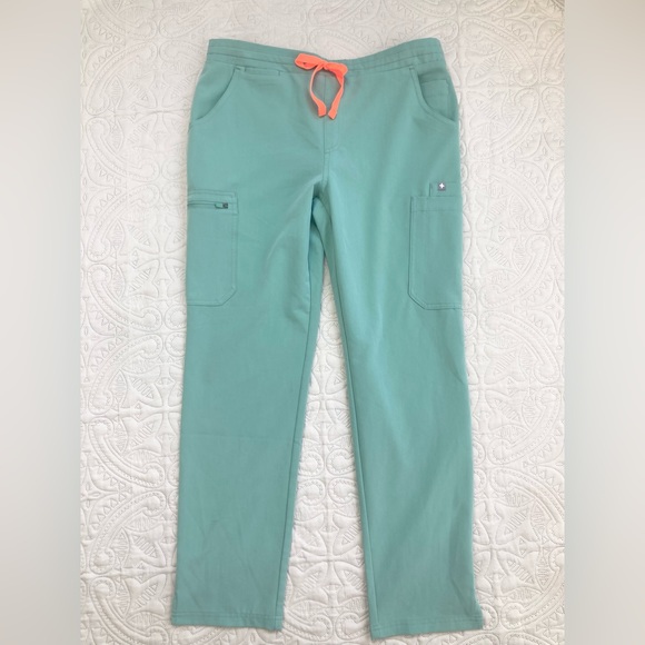 Figs Pants - Figs Scrub Pants Yola™️ Skinny Scrub Pant Jade* Size Medium